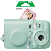 Fujifilm Instax Mini 13 cámara instantánea verde | Pack funda verde + 20 hojas de papel fotográfico 150929 - 1