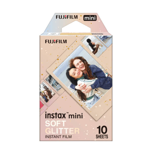 Fujifilm Papel fotográfico Instax Mini Soft Glitter 10 hojas