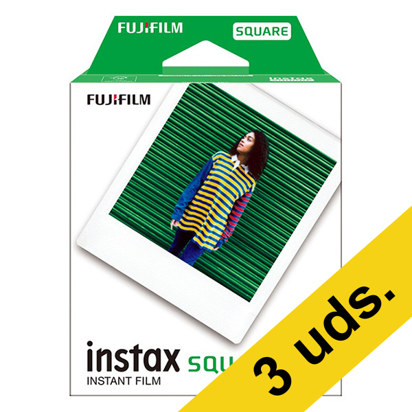 Fujifilm Papel fotográfico instax square - pack 60 hojas 426756 - 1