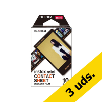 Fujifilm Papel fotografico instax mini film Contact - Pack 30 hojas  426429