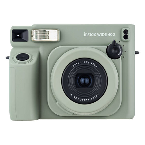 Fujifilm instax wide 400 cámara instantanea verde
