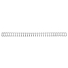 GBC 2101 espiral metalica | 5 mm | plateado | 100 unidades.
