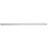 GBC 3873 ClickBind Canutillo | de polipropileno | 8mm | transparente | 50 unidades. 207284