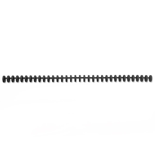 GBC 3880 ClickBind Canutillo | de polipropileno | 8mm | negro | 50 unidades