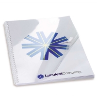 GBC 4160 HiClear Tapas de encuadernacion | A4 | 150 micras | transparentes | 50 unidades 207819