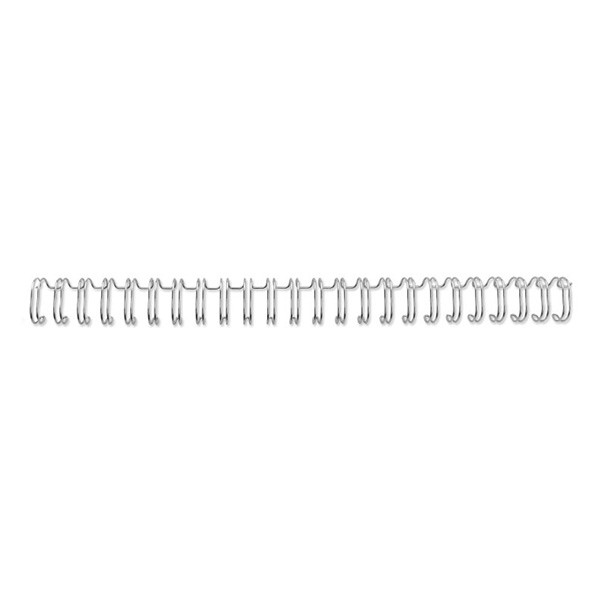 gbc 4400028 espiral metalica  8 mm  plateado  70 hojas  a5  100 unidades