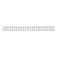 GBC 4400028 espiral metalica | 8 mm | plateado | 70 hojas | A5 | 100 unidades. 4400028 207737