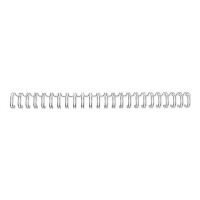 GBC 4400028 espiral metalica | 8 mm | plateado | 70 hojas | A5 | 100 unidades. 4400028 207737