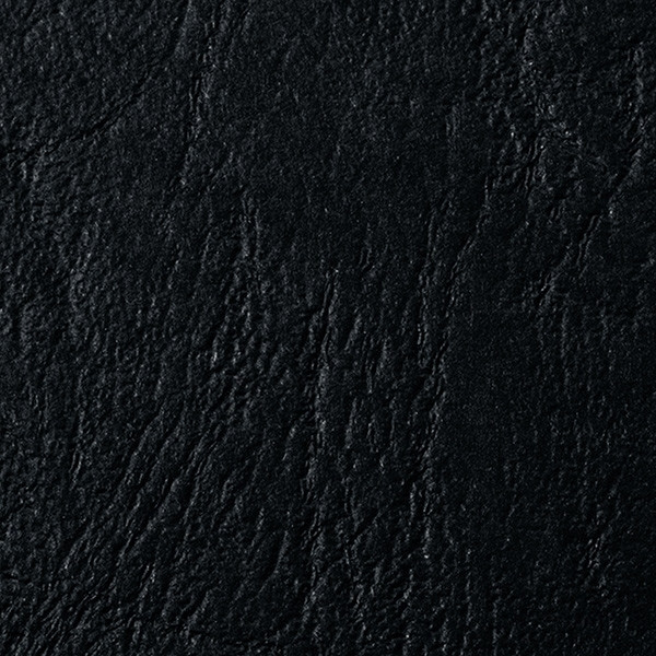 GBC 46700E LeatherGrain Tapas de encuadernacion | A4 | 250 gr | negro | textura de piel | 50 unidades 207392 - 1