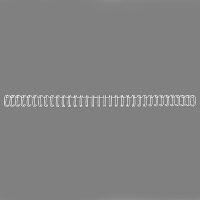 GBC 4790 espiral metalica | 5 mm | blanco | 100 unidades. 207240