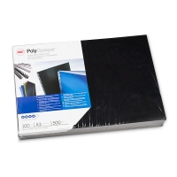 GBC ESP425514 PolyClearView Tapas de encuadernacion | A3 | 500 micras | negro | 100 unidades 207827