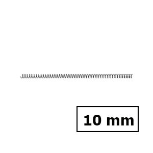 GBC Espiral metálica 5:1 | 10 mm | negro | 100 unidades ESP915110 426049 - 1