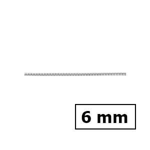 GBC Espiral metálica 5:1 | 6 mm | negro | 100 unidades ESP915106 426047 - 1
