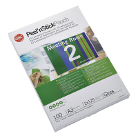 GBC Funda para laminar | adhesiva | A3 | mate | 2x75 micras | 25 unidades 207086