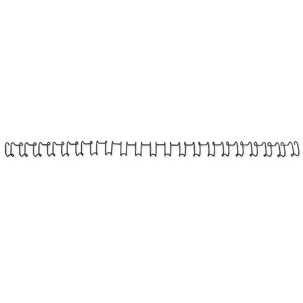 GBC IB1650 espiral metalica | 6mm | negro | 100 unidades IB165023 207208 - 1