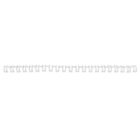 GBC IB1652 espiral metalica | 10 mm | blanco | 100 unidades 207222