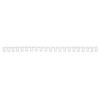 GBC IB1652 espiral metalica | 10 mm | blanco | 100 unidades 207222 - 1