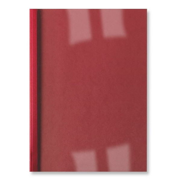GBC IB3865 LinenWeave ThermaBind Dossiers termicos | 6 mm | rojo | 100 unidades