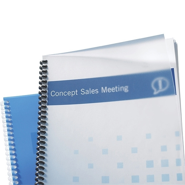 GBC IB3871 PolyClearView Tapas de encuadernacion | 350 micras | semitransparente | 100 unidades 207356 - 1