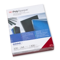 GBC IB387289 Tapas de encuadernacion PolyOpaque | 300 micras | rojo | 100 unidades IB387289 207472