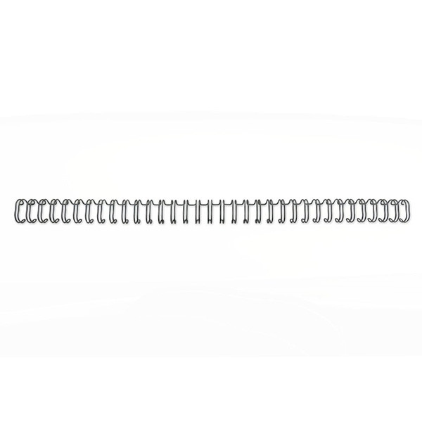 GBC RE810510 espiral metalica | 8 mm | negro | 250 unidades