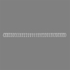 GBC RE810570 espiral metalica | 8 mm | blanco | 250 unidades 207713 - 1