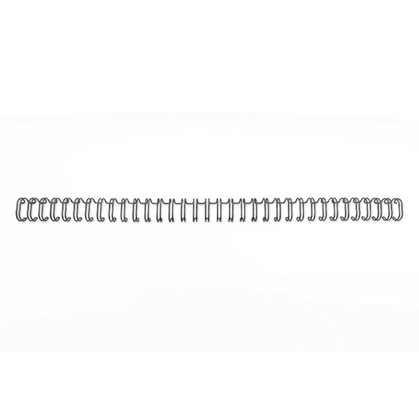 GBC RE810610 espiral metalica | 9,5 mm | negro | 250 unidades