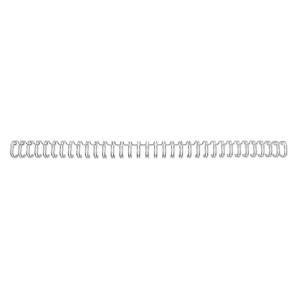 GBC RE810697 espiral metalica | 9,5 mm | plateado | 250 unidades
