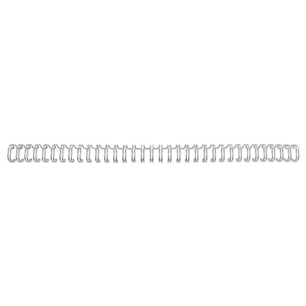 GBC RE810897 espiral metalica | 12,5 mm | plateado | 250 unidades