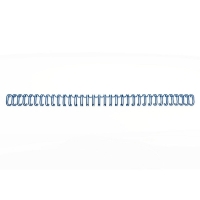 GBC RE810920 espiral metalica | 14 mm | azul | 250 unidades 207731