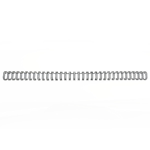 GBC RG8106 espiral metalica | 9,5 mm | negro | 100 unidades RG810610 207256 - 1