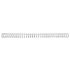 GBC RG8106 espiral metalica | 9,5 mm | plateado | 100 unidades 207260 - 1