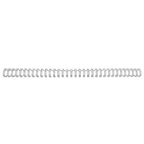 GBC RG8107 espiral metalica | 11 mm | plateado | 100 unidades 207266 - 1