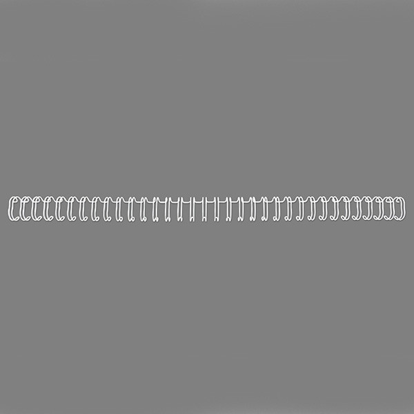 GBC RG8109 espiral metalica | 14 mm | blanco | 100 unidades 207276 - 1