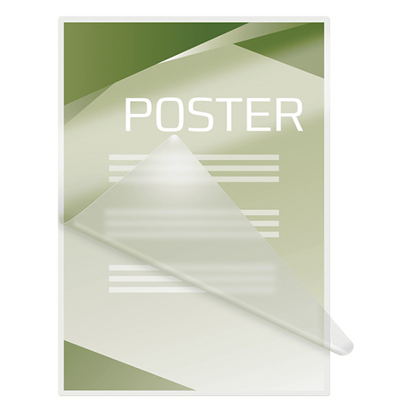 GBC fundas de laminacion de documentos | A2 | brillante | 2x125 micras | 50 unidades 207611 - 3