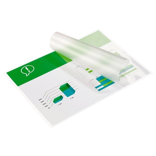 GBC fundas de laminacion de documentos | A2 | brillante | 2x80 micras | 100 unidades