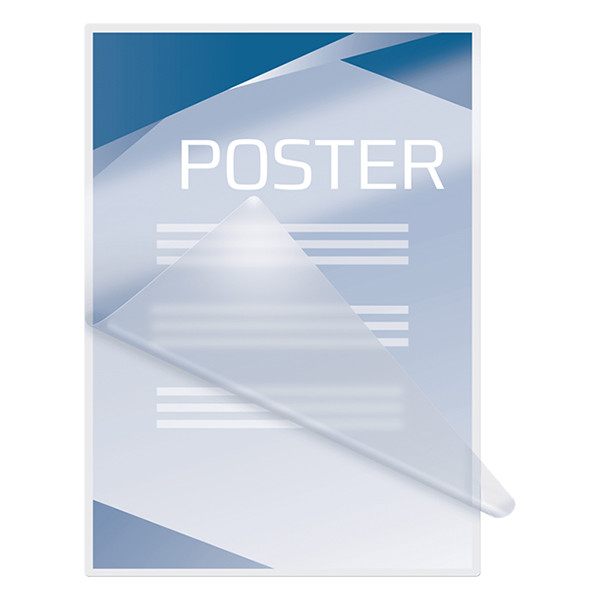 GBC fundas de laminacion de documentos | A3 | brillante | 2x250 micras | 50 unidades 207074 - 3