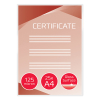 GBC fundas de laminacion de documentos | A4 | brillante | 2x125 micras | 25 unidades 207591 - 2
