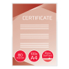 GBC fundas de laminacion de documentos | A4 | brillante | 2x125 micras | 25 unidades IB585036 207590 - 2