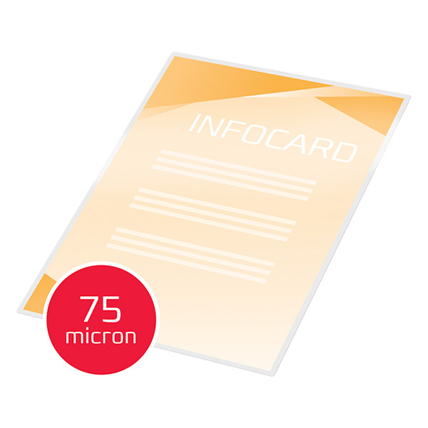 GBC fundas de laminacion de documentos | A6 | brillante | 2x75 micras | 100 unidades 3743152 207016 - 4