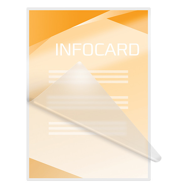 GBC fundas de laminacion de documentos | A7 | brillante | 2x125 micras | 100 unidades IB581076 207020 - 3