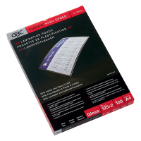 GBC fundas de laminacion rapida de documentos A4 | brillante | 2x125 micras | 100 unidades 207024