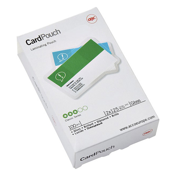 GBC fundas de laminar | 83 x 119 mm | brillante | 2x125 micras | 100 unidades 3743155 207601 - 1