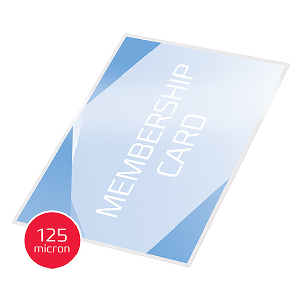 GBC fundas de laminar | 90 x 130 mm | brillante | 2x125 micras | 100 unidades 3743164 207599 - 3