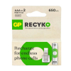 GP 650 ReCyko Batería recargable AAA / HR03 Ni-Mh (2 piezas)