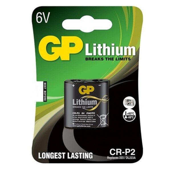 GP CR-P2 Pila de litio GPCRP2 215034 - 1