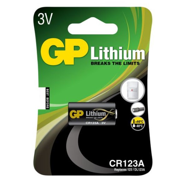 GP Pila de Litio Pro- CR123A