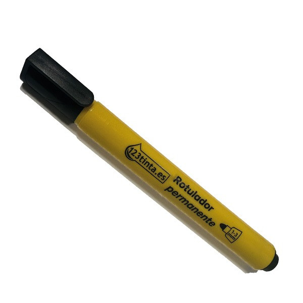 GRATIS 123tinta Rotulador permanente negro - 1-3 mm redondo 426726 - 1