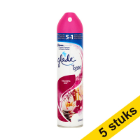 Pack Ahorro: 5x Glade Brise Relaxing Zen ambientador en spray (300 ml)
