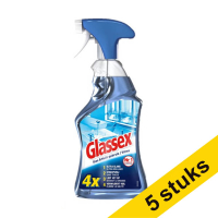 Pack Ahorro: 5x Glassex limpiador multiusos y de cristales en spray (750 ml)